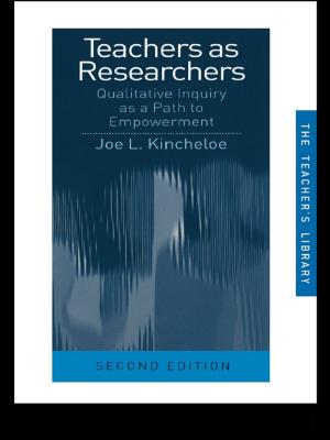 Cover of the book Teachers as Researchers by Claudia Mitchell, Jacqueline Reid-Walsh