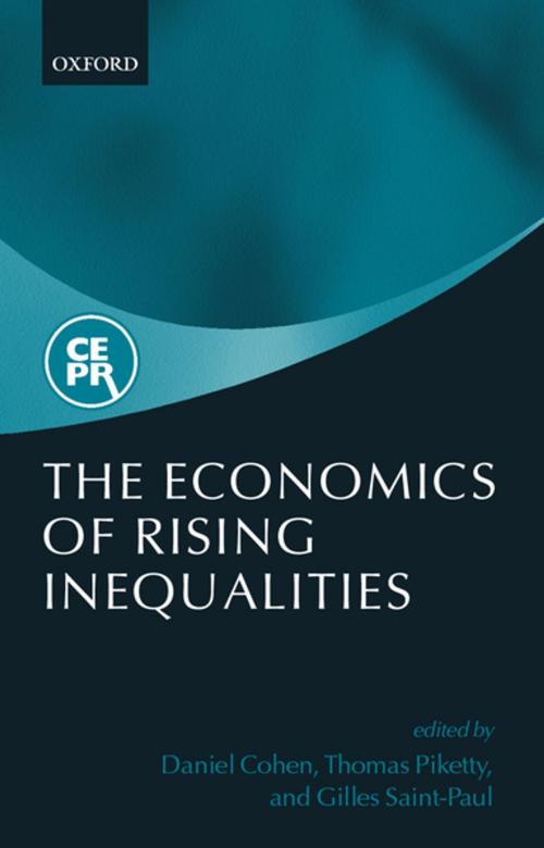 Cover of the book The Economics of Rising Inequalities by , OUP Oxford