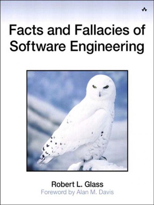 Cover of the book Facts and Fallacies of Software Engineering by Robert L. Glass, Pearson Education