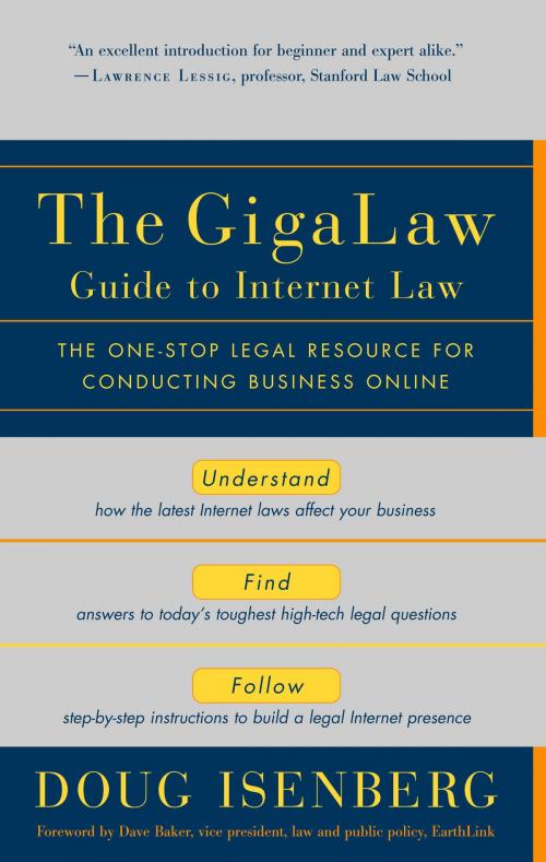 Cover of the book The GigaLaw Guide to Internet Law by Doug Isenberg, Random House Publishing Group