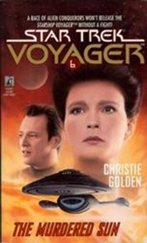 Cover of the book The Murdered Sun by Christie Golden, Pocket Books/Star Trek