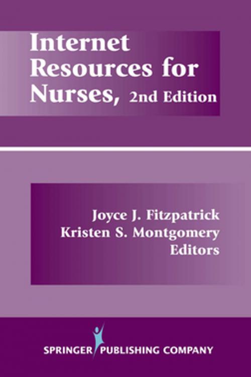 Cover of the book Internet Resources For Nurses by , Springer Publishing Company
