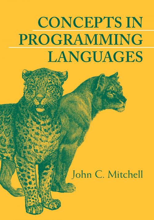 Cover of the book Concepts in Programming Languages by John C. Mitchell, Cambridge University Press