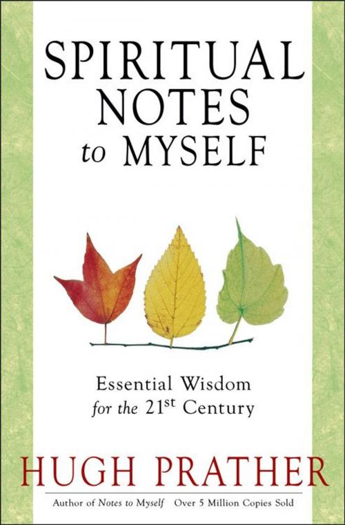Cover of the book Spiritual Notes To Myself: Essential Wisdom For The 21st Century by Hugh Prather, Red Wheel Weiser