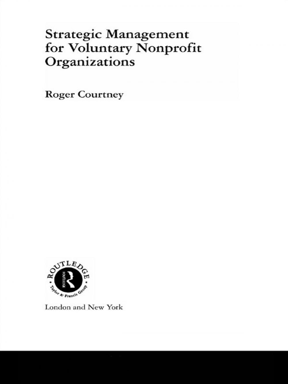 Big bigCover of Strategic Management for Nonprofit Organizations