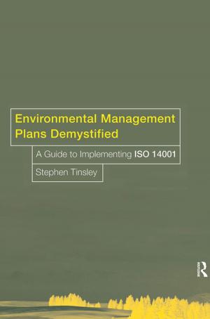 Cover of the book Environmental Management Plans Demystified by Roberto De Giorgi