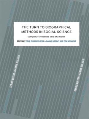 Cover of the book The Turn to Biographical Methods in Social Science by Keith Ansell-Pearson, Alan D. Schrift