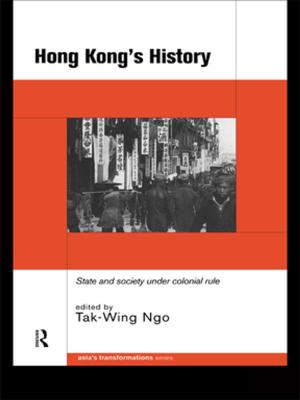 Cover of the book Hong Kong's History by Sarah E. Hampson