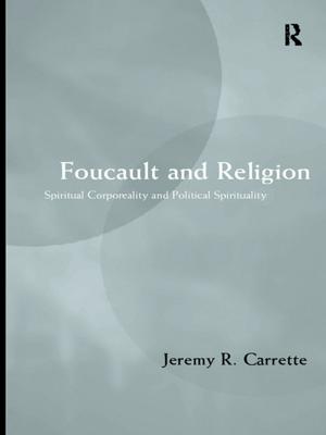 Book cover of Foucault and Religion