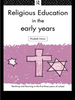 Book cover of Religious Education in the Early Years