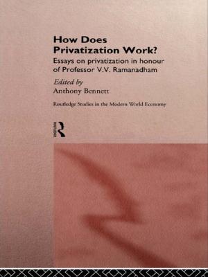 Cover of the book How Does Privatization Work? by Brian Fagan