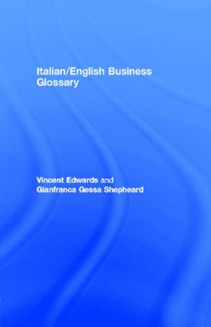 Cover of the book Italian/English Business Glossary by Geoff Lindsay