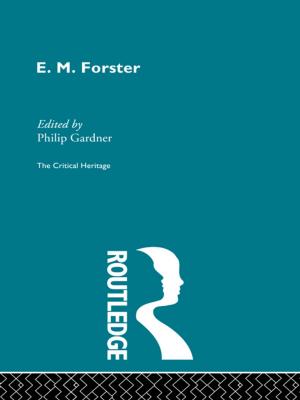Cover of the book E.M. Forster by Moira Roth, Jonathan D Katz
