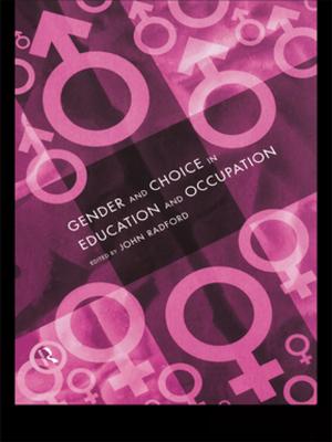Cover of the book Gender and Choice in Education and Occupation by Martha C. Carpentier