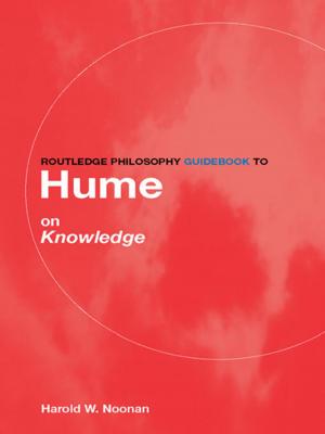 Cover of the book Routledge Philosophy GuideBook to Hume on Knowledge by Leroy G. Baruth, M. Lee Manning