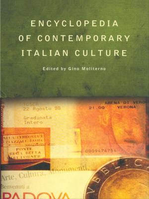 Cover of the book Encyclopedia of Contemporary Italian Culture by Masud Khan