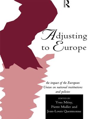 Cover of the book Adjusting to Europe by Sandra Schamroth Abrams, Xiaojun June Chen, Michael P. Downton