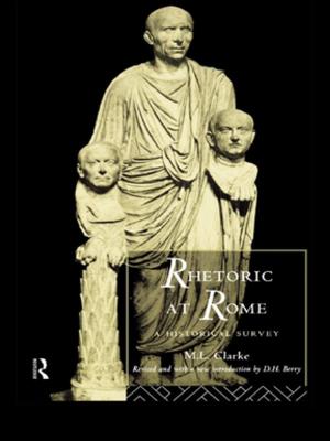 Cover of the book Rhetoric at Rome by Kathleen Jones