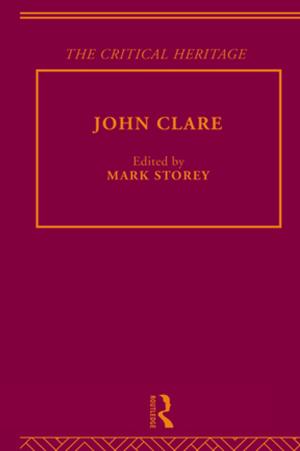 Cover of the book John Clare by Daniel Merkur
