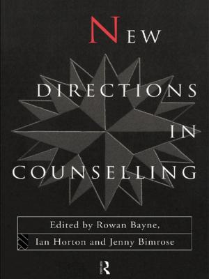Cover of the book New Directions in Counselling by Christopher Whitby