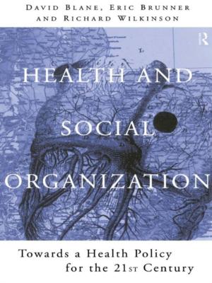 Cover of the book Health and Social Organization by 