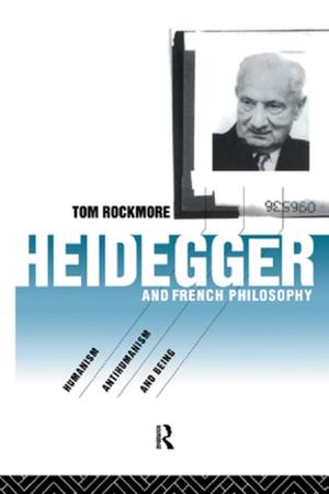 Cover of the book Heidegger and French Philosophy by Stina Teilmann-Lock