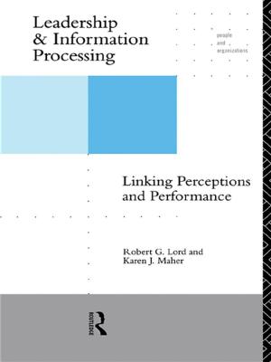 Cover of the book Leadership and Information Processing by Frank W. Elwell
