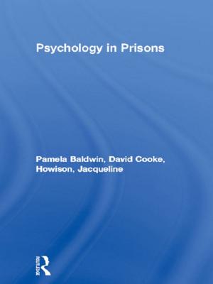 Book cover of Psychology in Prisons