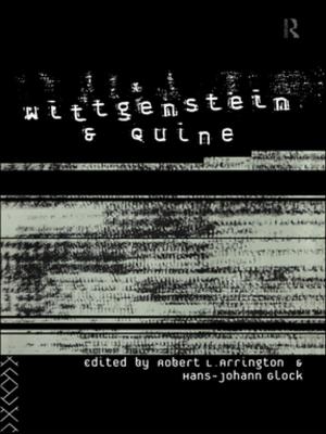 Cover of the book Wittgenstein and Quine by Chris Turner