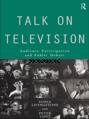 Cover of the book Talk on Television by Rudy Kor, Gert Wijnen