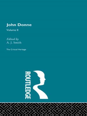 Cover of the book John Donne: The Critical Heritage by J. Vansina