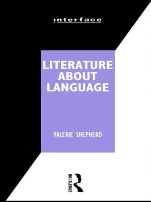 Cover of the book Literature About Language by Gregor Gall