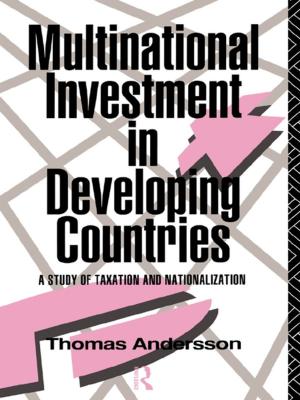 Cover of the book Multinational Investment in Developing Countries by Christine Ferguson