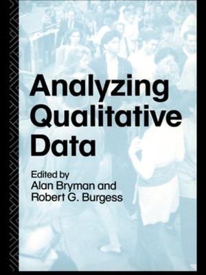 Cover of the book Analyzing Qualitative Data by Rorden Wilkinson