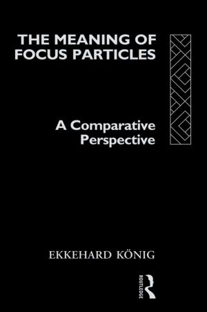 Cover of the book The Meaning of Focus Particles by Youssef Choueiri