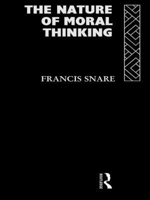 Cover of the book The Nature of Moral Thinking by 