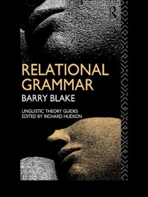 Cover of the book Relational Grammar by Ronan Paddison, Chris Philo, Paul Routledge, Joanne Sharp