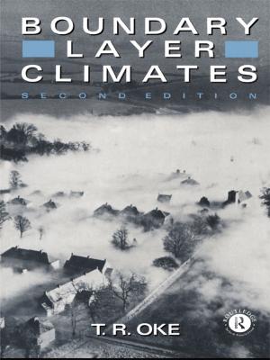 Cover of the book Boundary Layer Climates by Marc Jegers