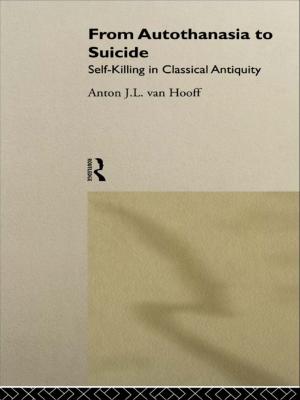 Cover of the book From Autothanasia to Suicide by Karen M Harbeck