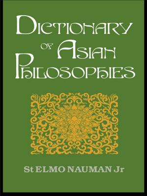 Cover of the book Dictionary of Asian Philosophies by Lynda N. Shaffer, Thomas Reilly