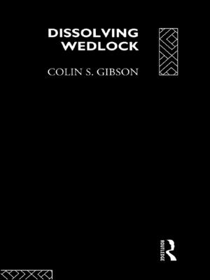 Cover of the book Dissolving Wedlock by Wayne Cristaudo