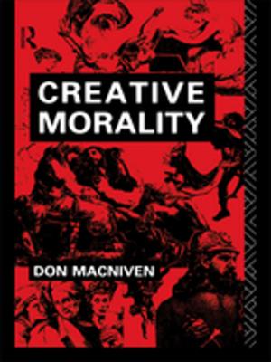 Cover of the book Creative Morality by Emanuel de Kadt