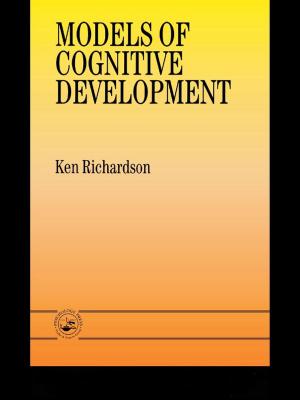 Cover of the book Models Of Cognitive Development by Sally A Rood