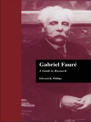 Book cover of Gabriel Faure