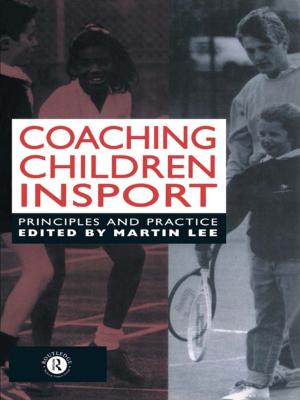 Cover of the book Coaching Children in Sport by Stuart Shapiro, Debra Borie-Holtz