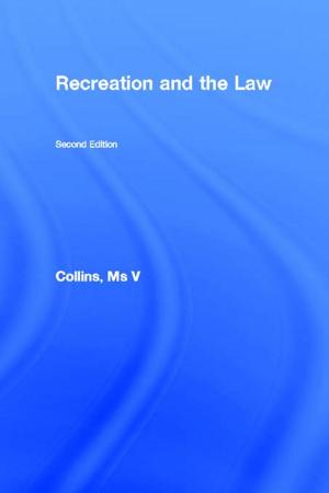 Cover of the book Recreation and the Law by Barbara Tillett, Arlene G. Taylor