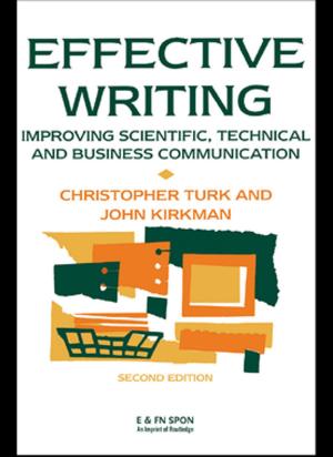 Cover of the book Effective Writing by Gregory Blue, Martin Bunton, Ralph C. Croizier, Gregory Blue, Martin Bunton, Criozier, Ralph