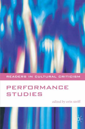 Cover of the book Performance Studies by Volker Rittberger, Bernhard Zangl, Andreas Kruck, Hylke Dijkstra