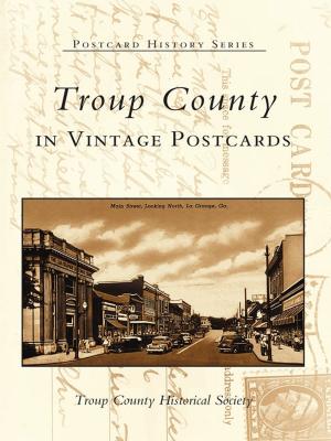 Cover of the book Troup County in Vintage Postcards by Rhett Fleitz, Roanoke Fire Fighters Association