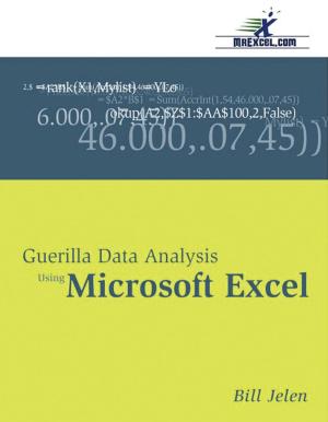 Book cover of Guerilla Data Analysis Using Microsoft Excel